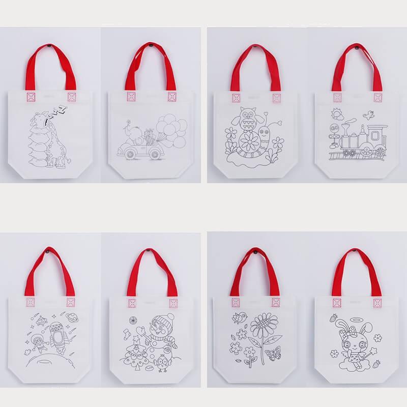 Reusable Coloring Goodie Bag (5 bags) - {{ variant.title }} - Pi & Pie Mask LLC
