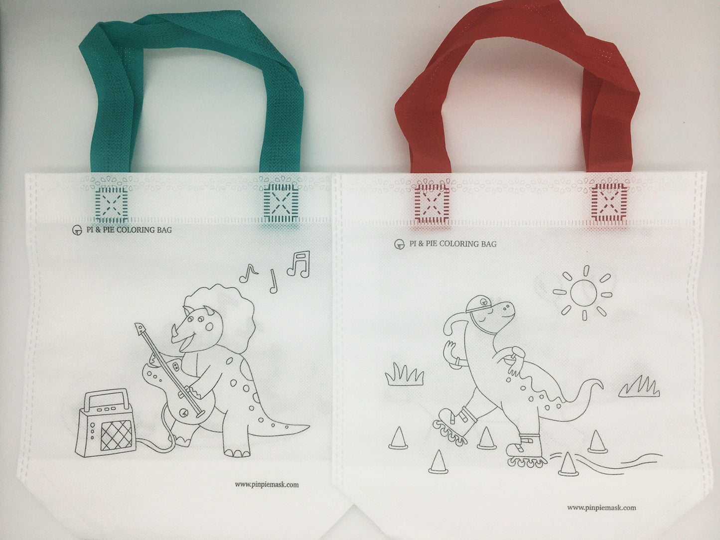 Pi & Pie Coloring Bag (4 bags) - {{ variant.title }} - Pi & Pie Mask LLC
