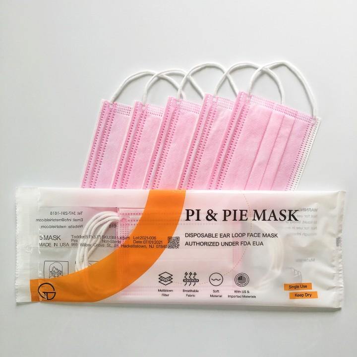 Toddler/Preschooler<br>(5 masks)<br> - Pi & Pie Mask LLC